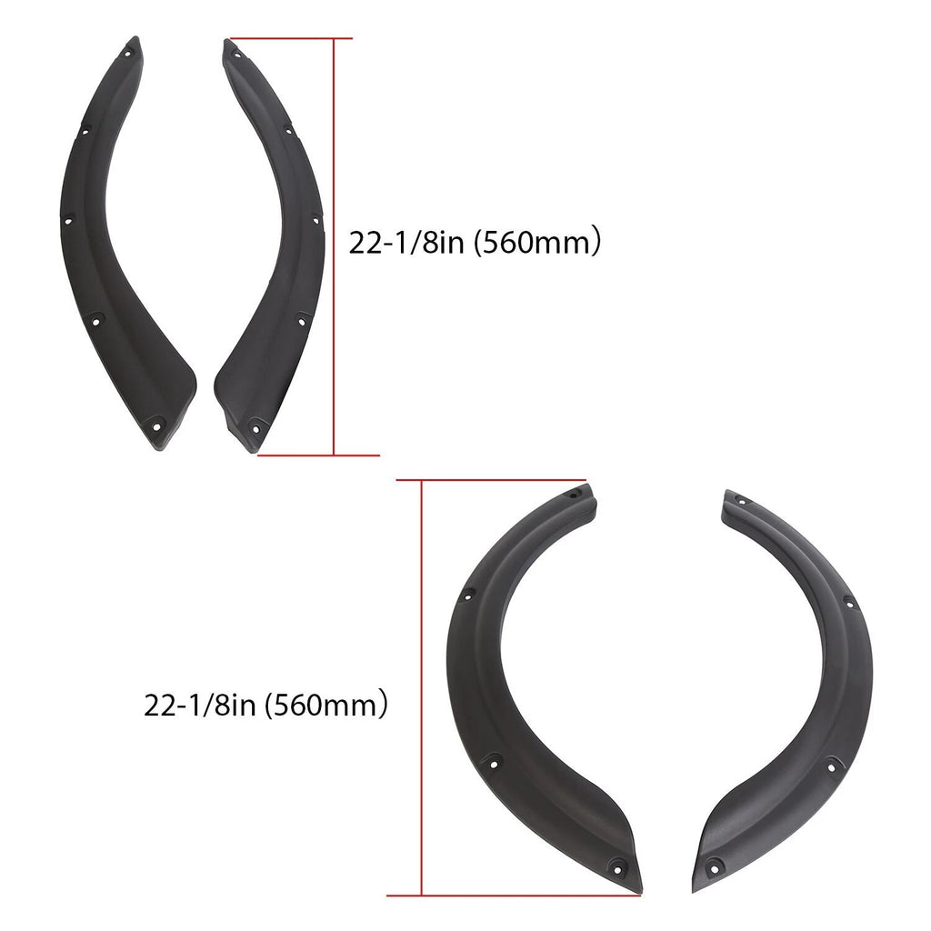 Fender Flares for Yamaha Drive G29 (2007–2016) Front & Rear with Screws