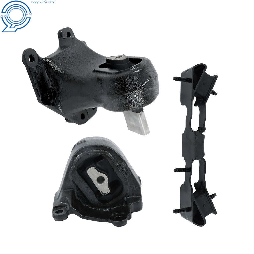 Set of 3 Engine Motor Trans Mounts for Jeep Wrangler (2012–2017)