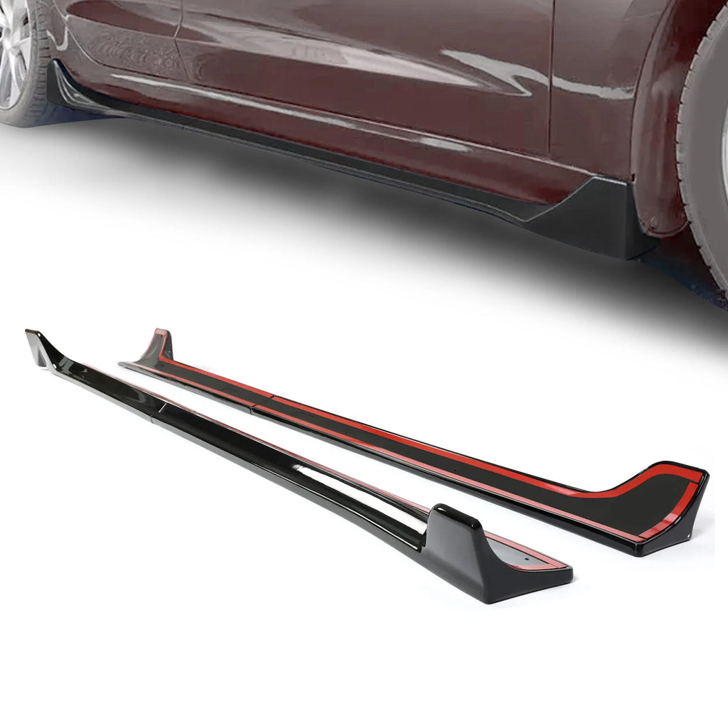 Side Skirts Extension Rocker Panels for Tesla Model 3 (2017–2023)