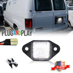 Full LED License Plate Light for Ford E150 E250 E350 E450 (1992–2018)