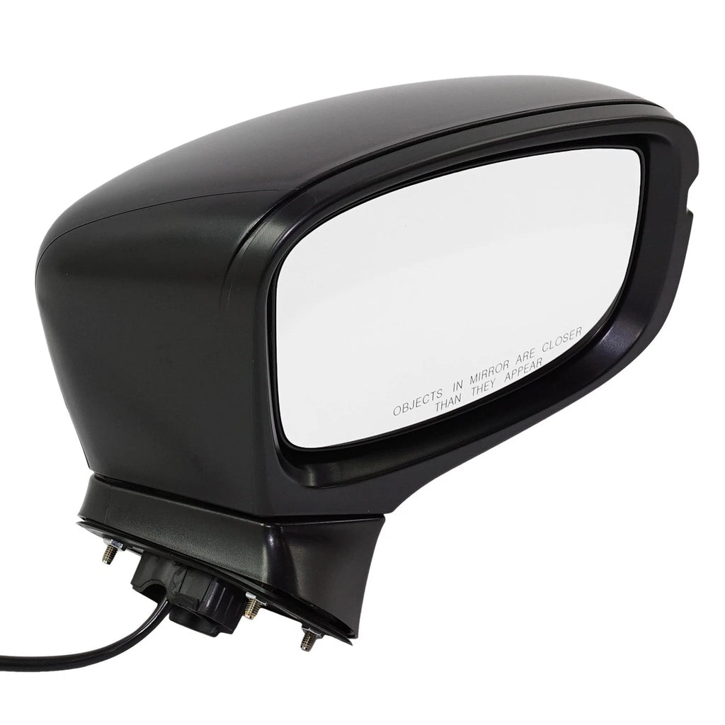 Set of 2 Power Mirrors for Honda Odyssey (2018–2022) Manual Fold Textured Black