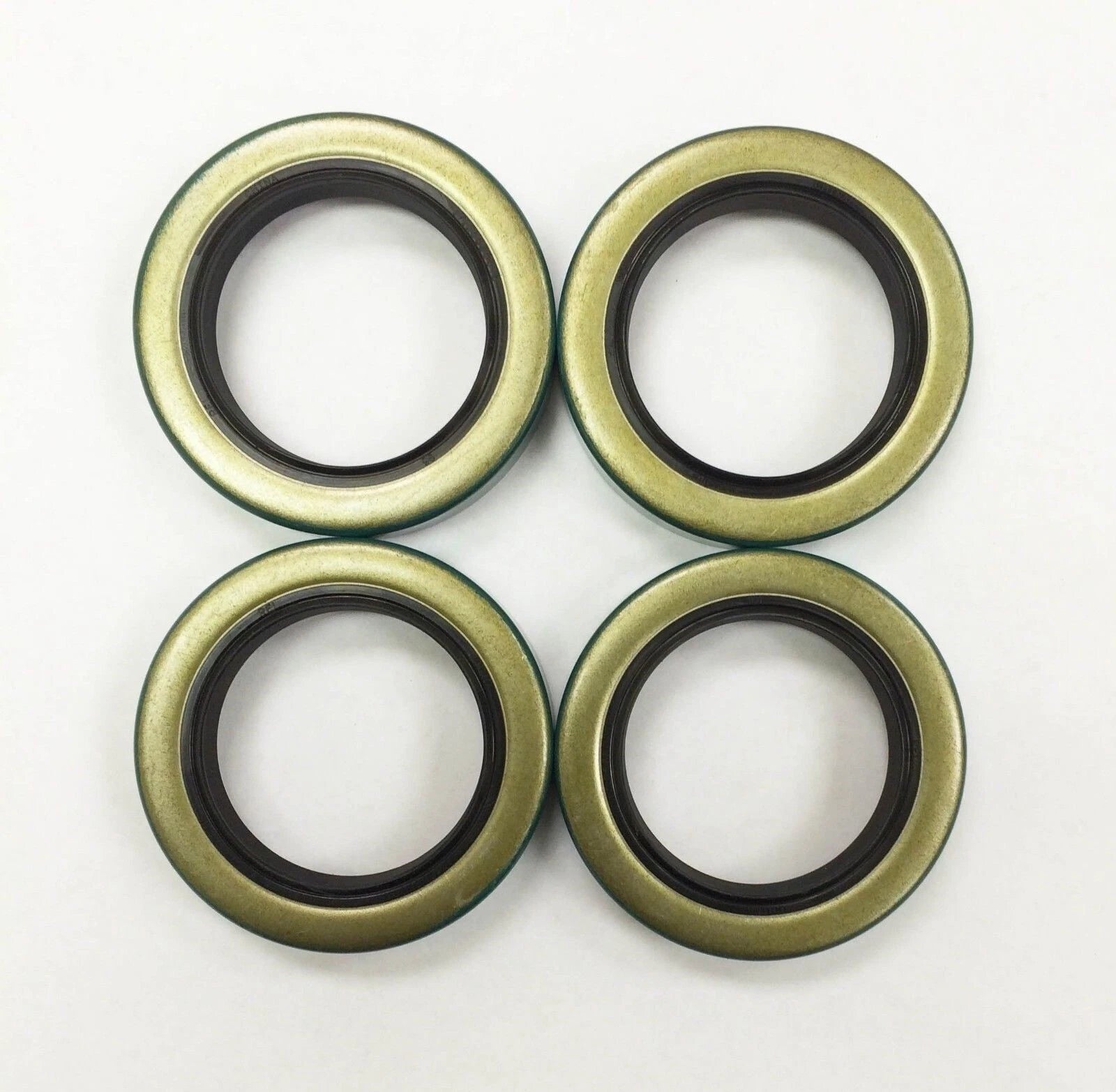 Set of 4 Trailer Hub Grease Seals for E-Z Lube 3500 lbs Axle (1.719 x 2.565) - 22028