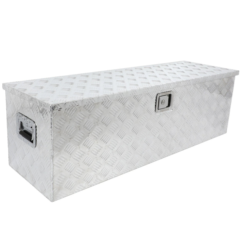 48" Aluminum Tool Box for Truck Pickup Trailer Flatbed Storage