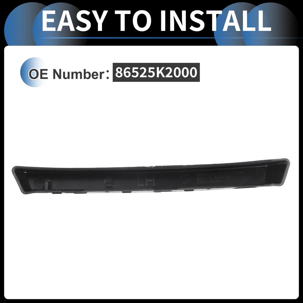 1pc Left Front Bumper Retainer Bracket No. 86525K2000 for Hyundai Venue (2020–2023)