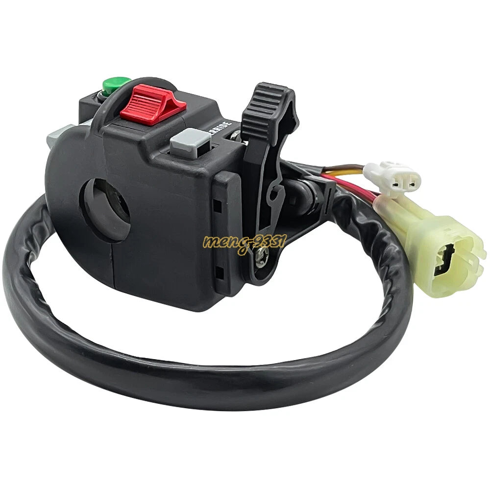 Left Handlebar Switch Start Headlight for Kawasaki Prairie 650 700 (2002–2006)