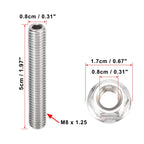 16pcs Exhaust Manifold Bolt Studs for Ford 4.6 5.4 Liter (1997–2008)