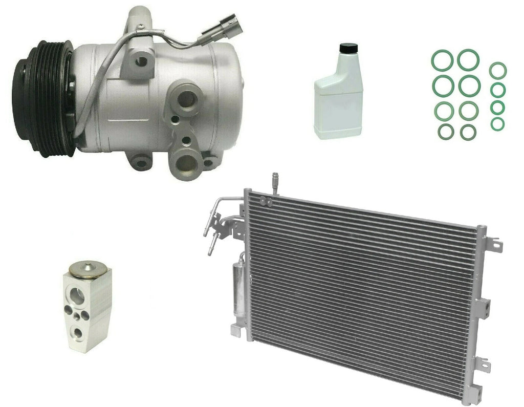 AC Compressor Kit with Condenser for Chevrolet Captiva (2007–2016)