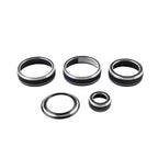 Black AC Volume Switch Button Ring for Lexus NX250 NX350h (2022-2024)