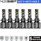 H11 LED Headlight Kit Bulbs for Chevrolet Impala Limited (2014–2016)