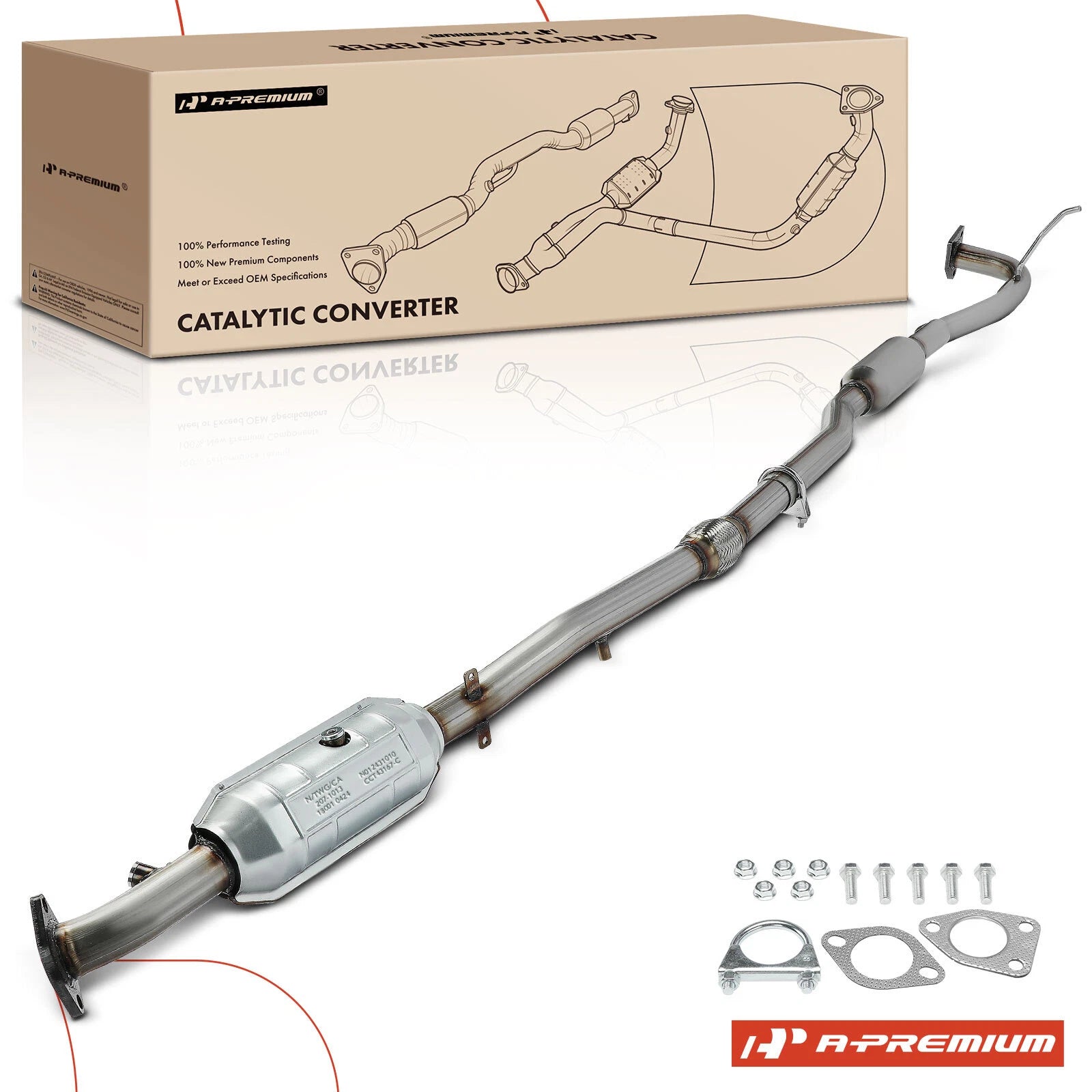 Rear Catalytic Converter for Mitsubishi Outlander Sport (2016–2021)