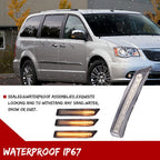 Sequential LED Side Mirror Signal Lights for Grand Caravan (2008–2016)