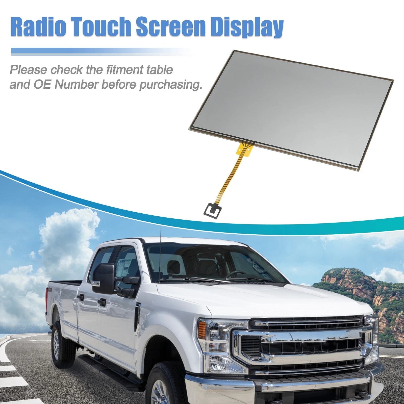 Touch Screen Digitizer for Ford Super Duty (2011–2016) DC3T-18B955-FA