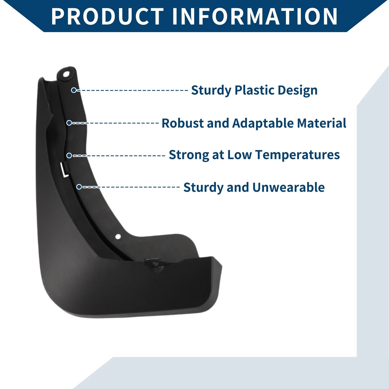 Set of 4 Mud Flaps Splash Guards for Honda E-NP1 (2022–2024)