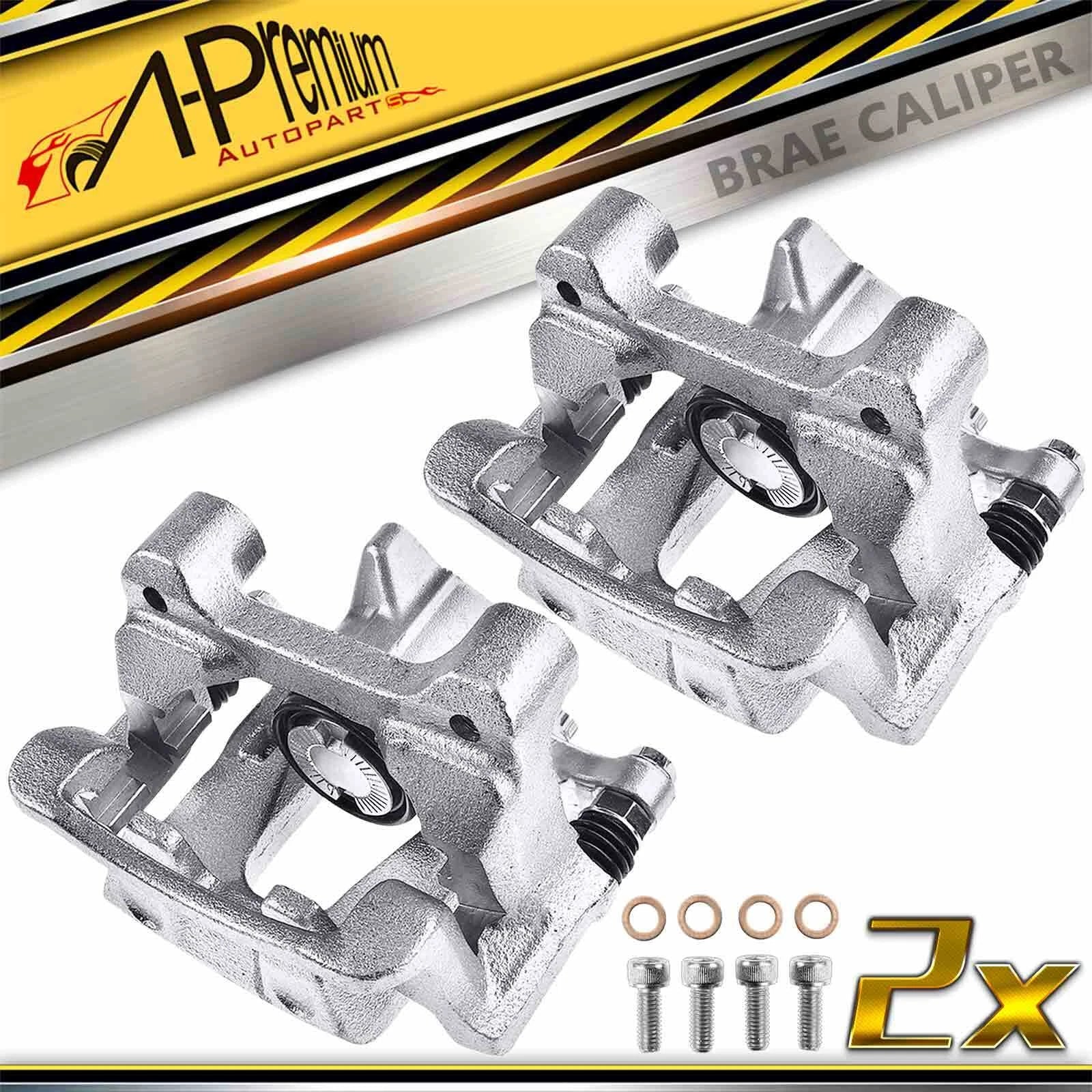 2X Rear Disc Brake Caliper with Bracket for Kia Optima (2013–2015)
