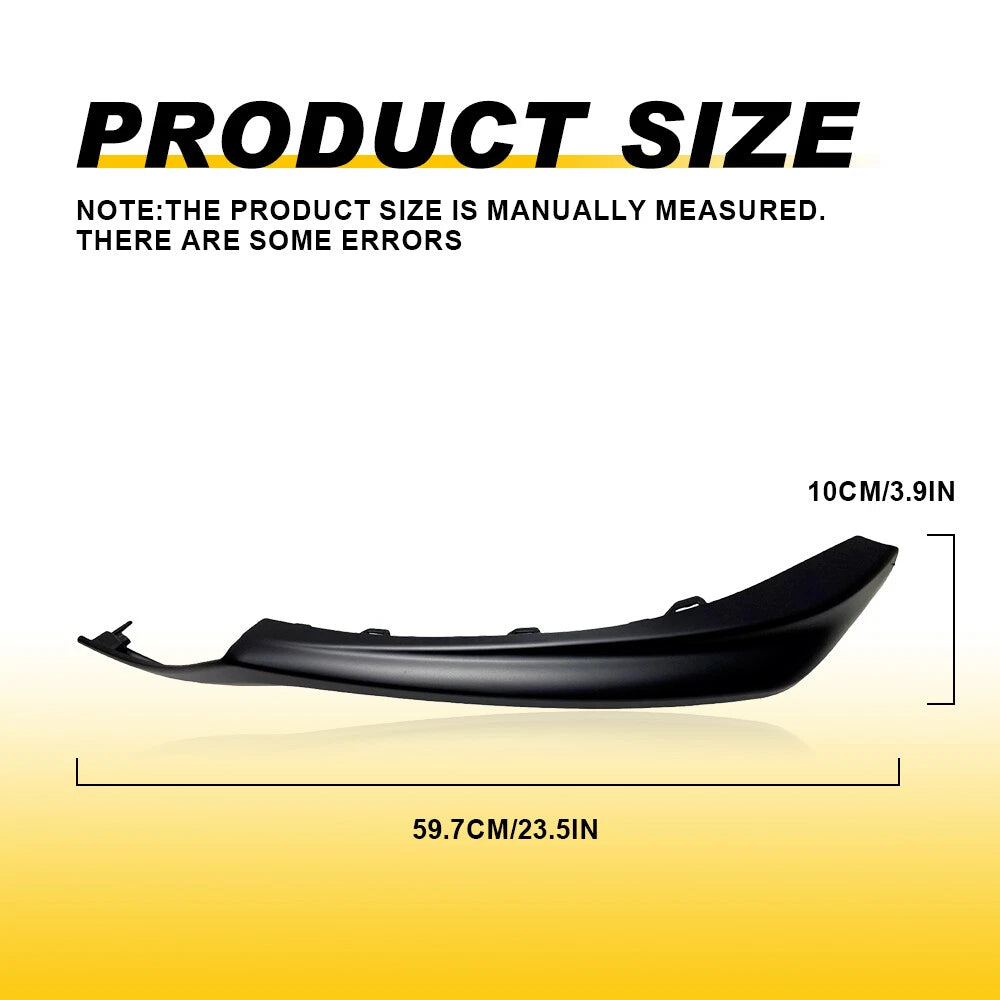 Front Right Lower Bumper Grille Trim for Toyota Camry (2021–2023)