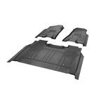 Set of 2 Floor Mats Liner for Dodge Ram 1500 Crew Cab (2019–2024) Black