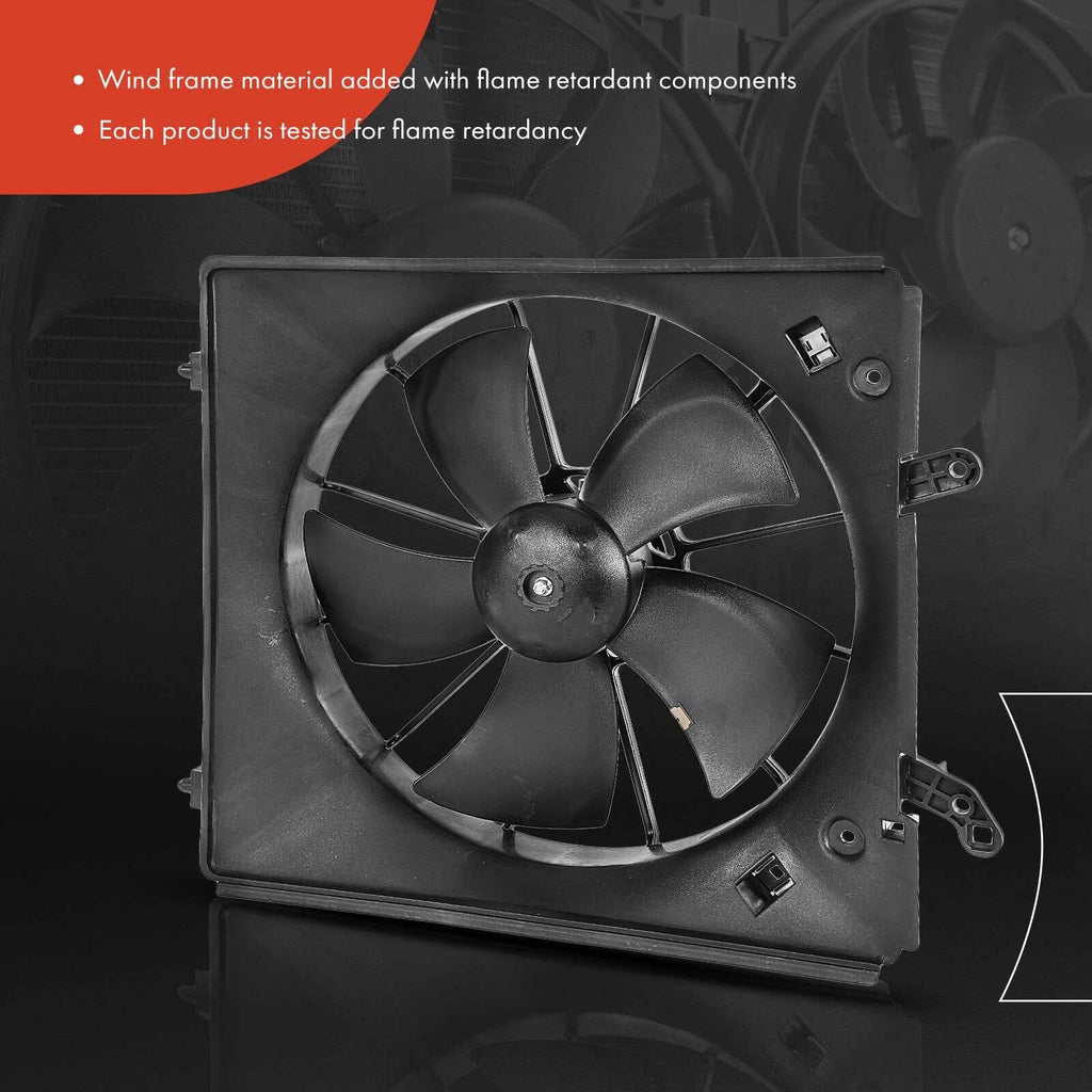 Radiator & A/C Condenser & Cooling Fan Kit for Acura TL Honda Accord (2003–2008)