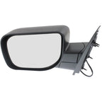 Power Mirror for Nissan Titan (2004–2015) Left Textured Black Manual Folding