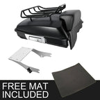Matte Razor Trunk Backrest Top Rail for Harley Road King (1997–2008)
