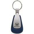 Blue Leather Teardrop Keychain - Officially Licensed for Honda Odyssey