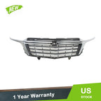 Chrome Black Mesh Grille Bumper Replacement for Chevrolet Equinox (2022–2023)