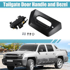 Set of 2 Tailgate Door Handle and Bezel for Chevy Avalanche 1500 2500 (2002–2006)