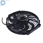 2X 12" Electric Radiator Cooling Fan Mount Kit for Universal Fit (12V)