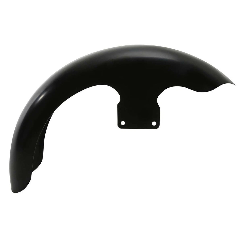 21" 26" Wheel Wrap Front Fender for Harley Touring Street Glide (Unpainted Black)
