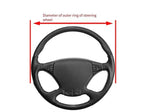 Breathable 3D Anti Slip Steering Wheel Cover for Trucks Buses
