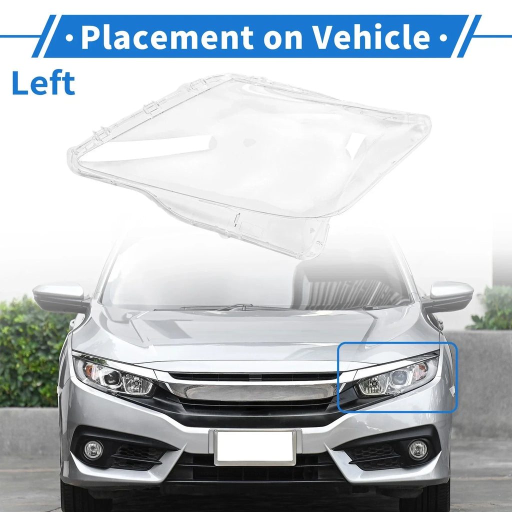 Car Front Left Headlight Lens Cover for Lexus LX570 (2007-2012)