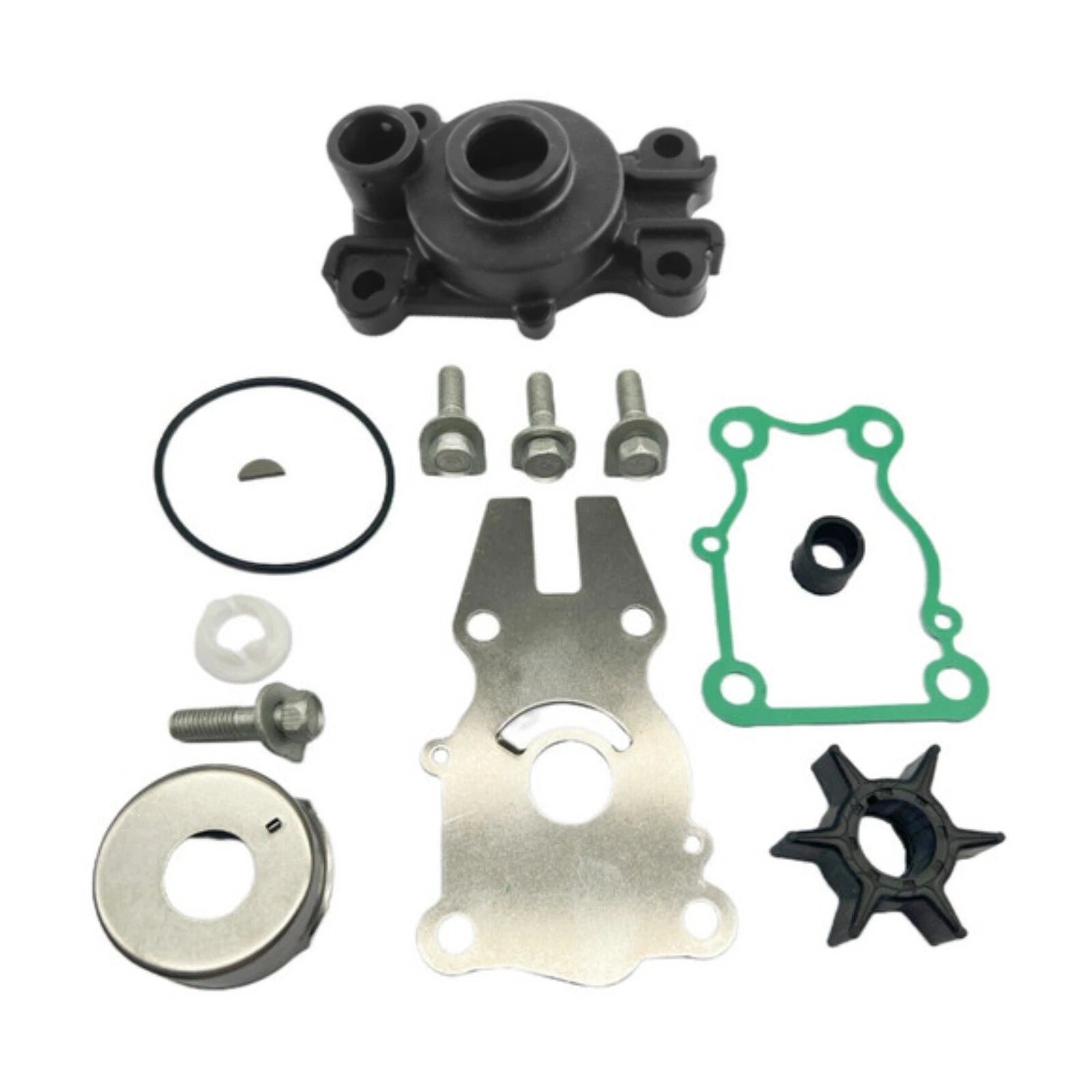 Water Pump Repair Kit for Yamaha 40 50 60 HP (1995–Current) 63D-W0078-01