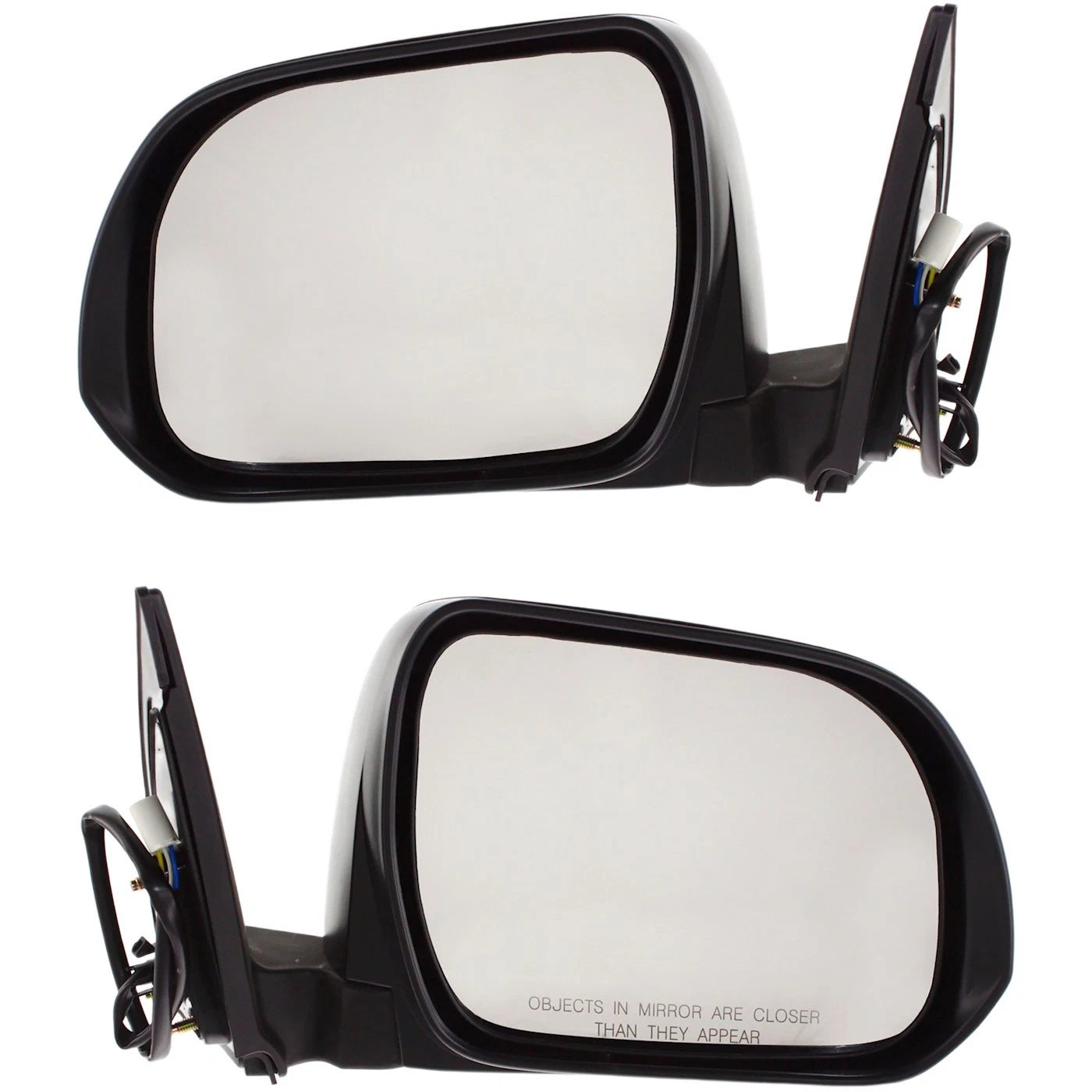Set of 2 Power Folding Mirrors for Toyota Highlander (2008–2013)