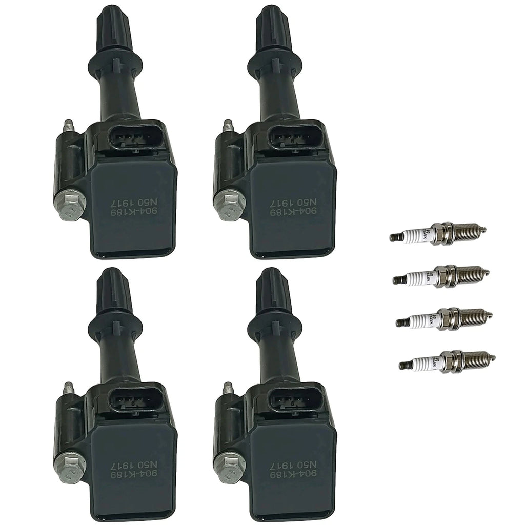 4X Ignition Coil & Iridium Spark Plug for Chevy Cruze Malibu (2011–2019) UF802