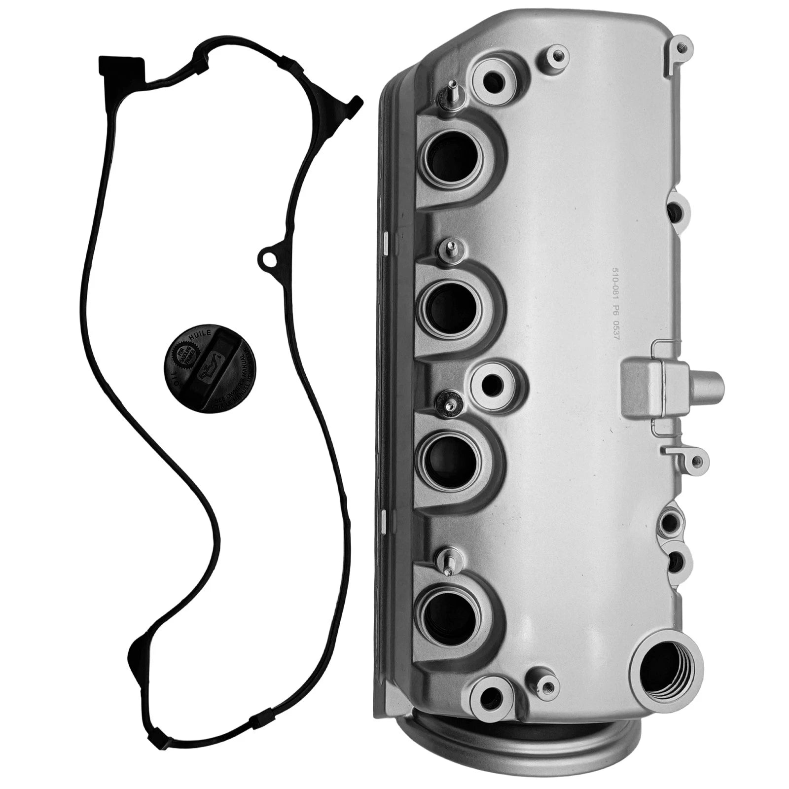 Aluminum Engine Valve Cover w/Gasket for Honda Civic 2001–2005 1.7L L4