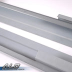 Rocker Panels for Chevy Silverado GMC Sierra Crew Cab (2001–2007) Black