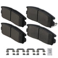 Rear Ceramic Brake Pads Kit for Pontiac Torrent (2007–2009) / GMC Terrain (2010–2017)