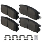 Rear Ceramic Brake Pads Kit for Pontiac Torrent (2007–2009) / GMC Terrain (2010–2017)