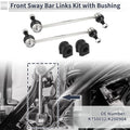 Front Stabilizer Bar Links Set of 2 with Bushings for Kia Magentis (2006–2010) No.K750032
