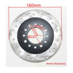 Brake Disc Rotor Caliper for Thumpster Atomik Pitpro ATV Quad (160mm)