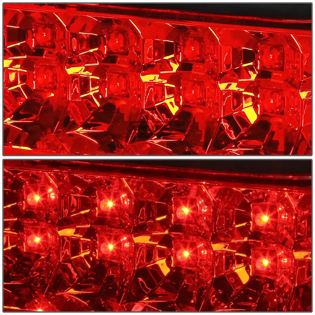 Red Dual Row LED Third Tail Brake Light for Xterra (2000–2004)