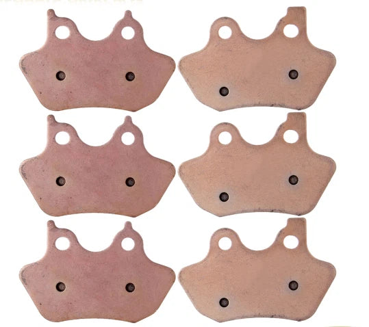Set of 2 Sintered Brake Pads for Harley-Davidson Road King (2000–2007)