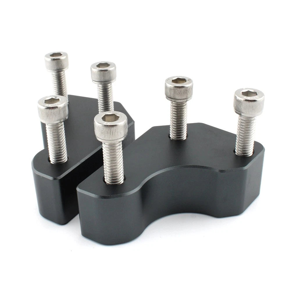 Handlebar Risers Adapters for Kawasaki GTR1400 Concours 1400 (2008–2022) Titanium