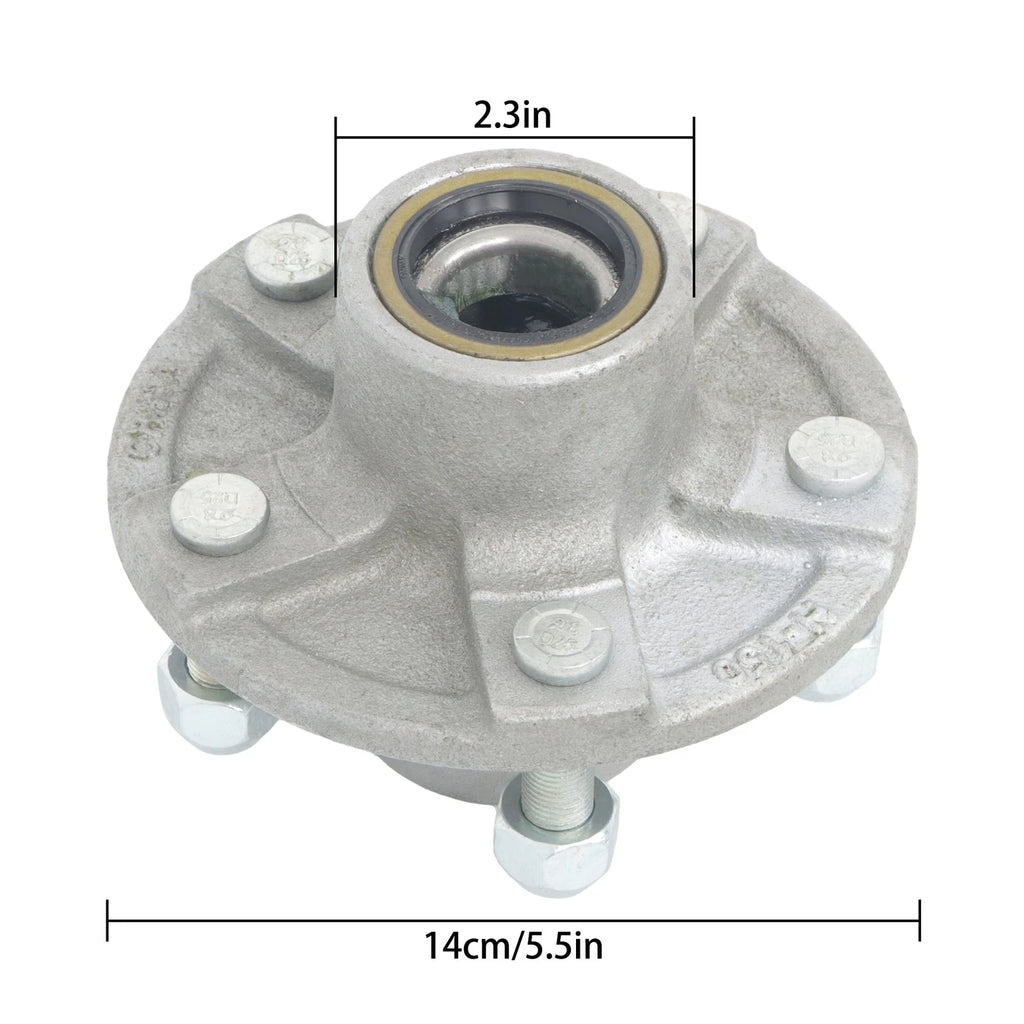 Trailer Hub Kit for 2000lb 5 Lug Trailers (Pre Greased, 1.5 Inch)