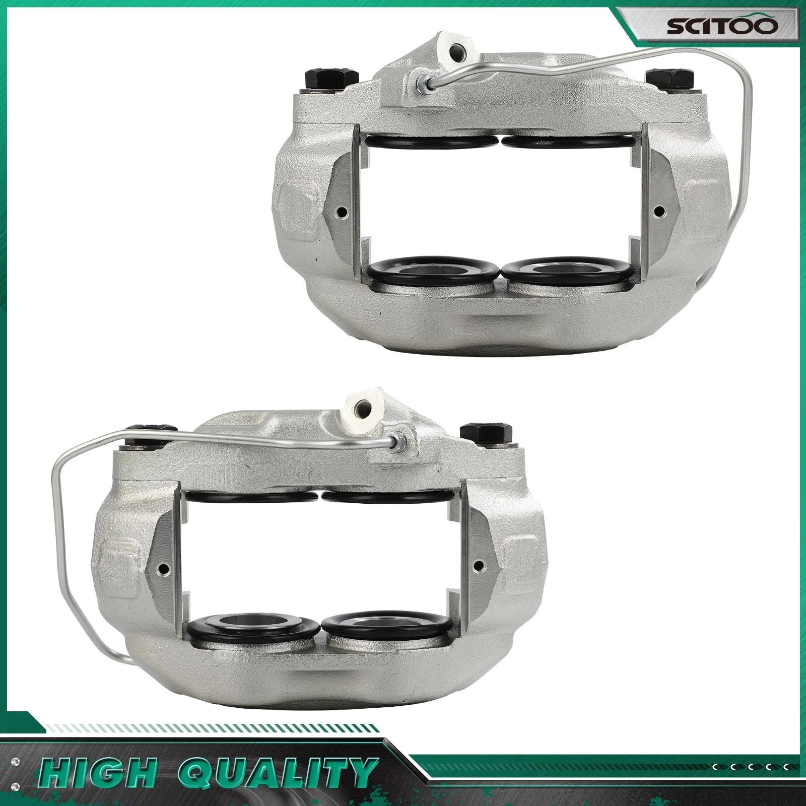 Front Pair Brake Calipers for Ford Custom 500, Lincoln Continental (1965–1969)
