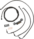 Handlebar Cable/Brake Line Kit for LA Choppers Ape Hanger (15"-17")