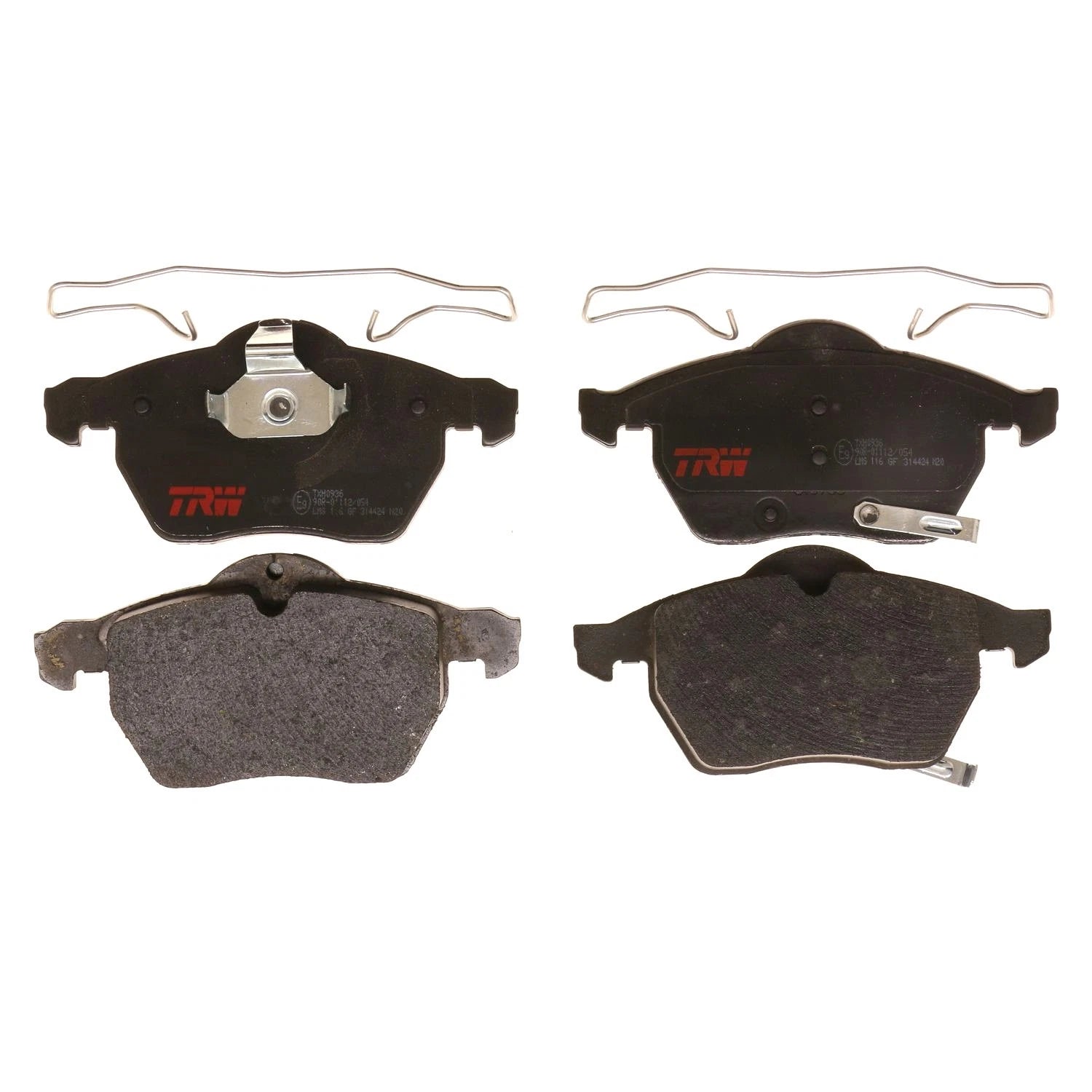 Set of 4 Disc Brake Pads for Saab 9-5 (2003–2005)