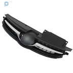 Front Upper Bumper Grille with Chrome Trim for Hyundai Elantra (2011-2013)