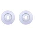 Set of 2 Hella Front 312mm Vented Disc Brake Rotors for TT Quattro, Golf, Jetta