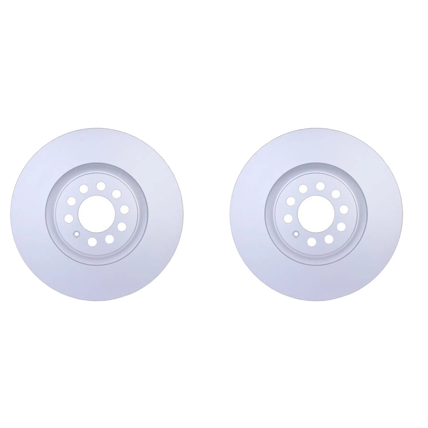Set of 2 Hella Front 312mm Vented Disc Brake Rotors for TT Quattro, Golf, Jetta