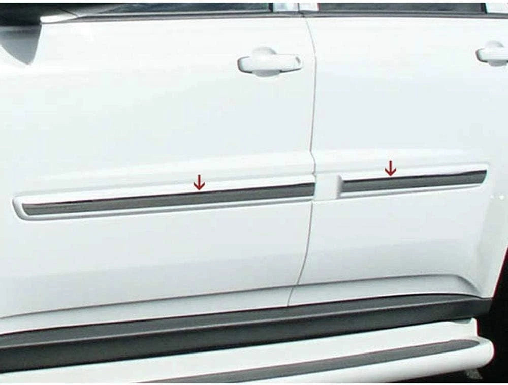 4p Luxury FX Chrome 1 1/2' Side Molding Insert for 2005-2009 Chevy Equinox